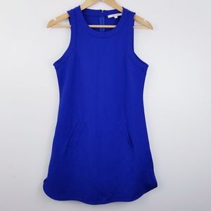 Lark & Ro Sleeveless Blue Dress
